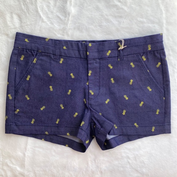 NWT Pineapple Printed Shorts From Francesca’s Collection - Picture 2 of 15